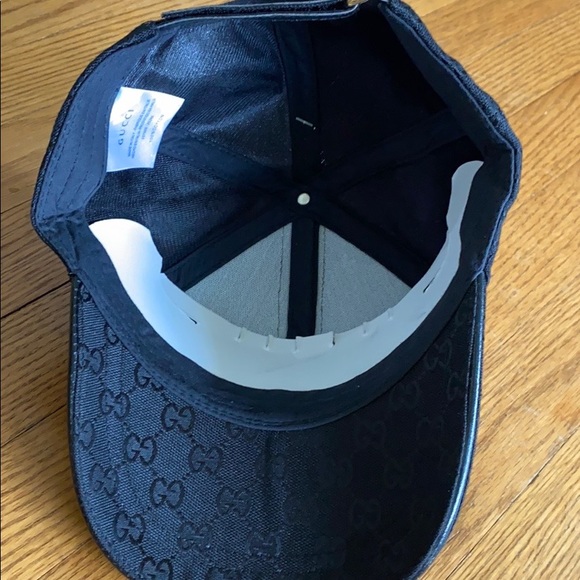 Black designer look cap NWT - Picture 4 of 5